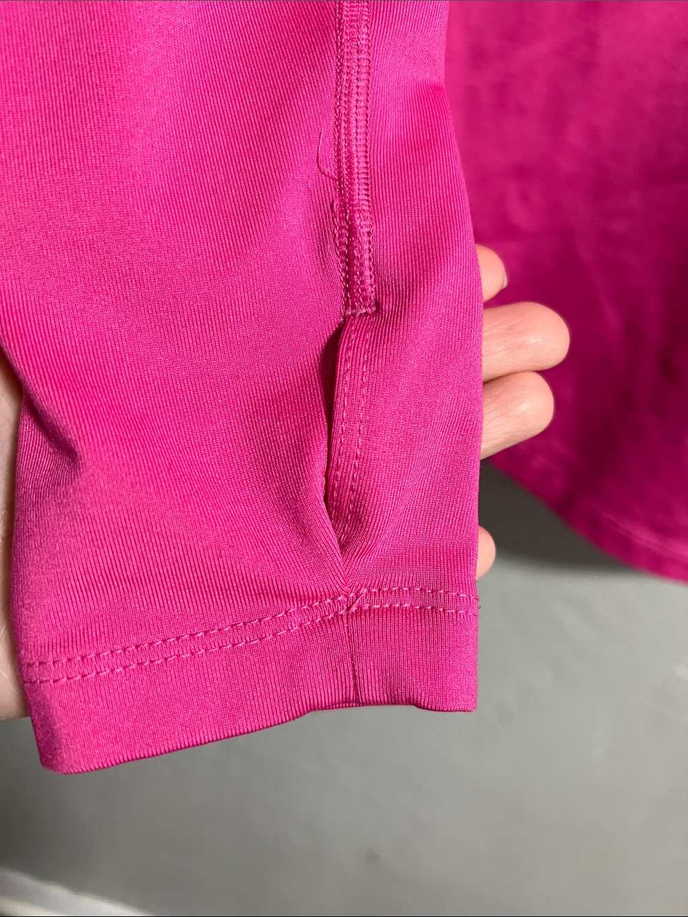 Nike Pro Combat 1/4 Zip Jacket Long Sleeve Dri-fit Women’s Fitted Large -Purple - Picture 4 of 6